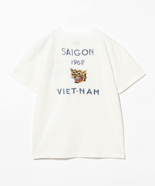 tシャツ テーラー東洋 / SUKA T-SHIRT EMBROIDERED “SAIGON VIET-NAM” レディース BEAMS BOY tシャツ テーラー東洋 / SUKA T-SHIRT EMBROIDERED