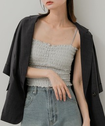 キャミソール ラメシャーリングカップツキキャミソール｜ZOZOTOWN Yahoo!店