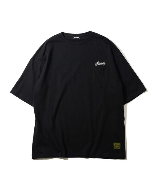 「Subciety」 半袖Tシャツ MEDIUM カーキ メンズ