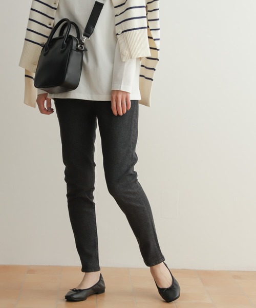 [URBAN RESEARCH DOORS] Denim брюки MEDIUM серый женский 