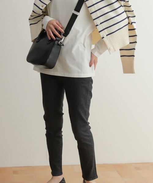 [URBAN RESEARCH DOORS] Denim брюки MEDIUM серый женский 