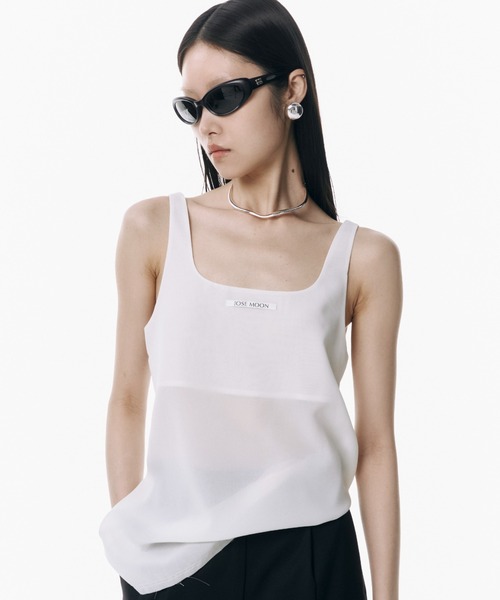JOSE MOON（ジョゼムーン） tシャツ LIGHT SHEER TANKTOP/ライトシアー