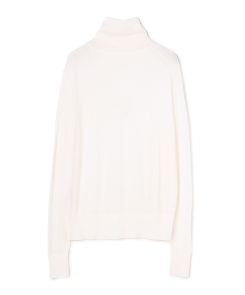 「N.O.R.C by the line」 タートルネックニット M オフホワイト レディース_画像3