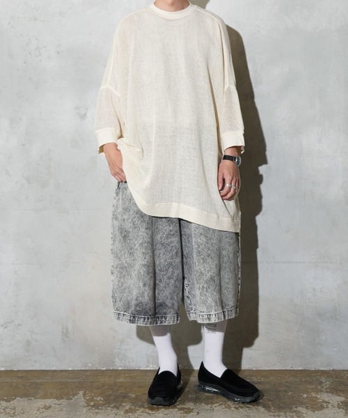 o project メッシュ 長袖 カットソー O project tシャツ / オープロジェクト BOWBOW MESH TEE