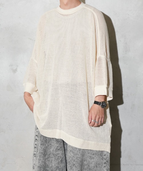 o project メッシュ 長袖 カットソー O project tシャツ / オープロジェクト BOWBOW MESH TEE