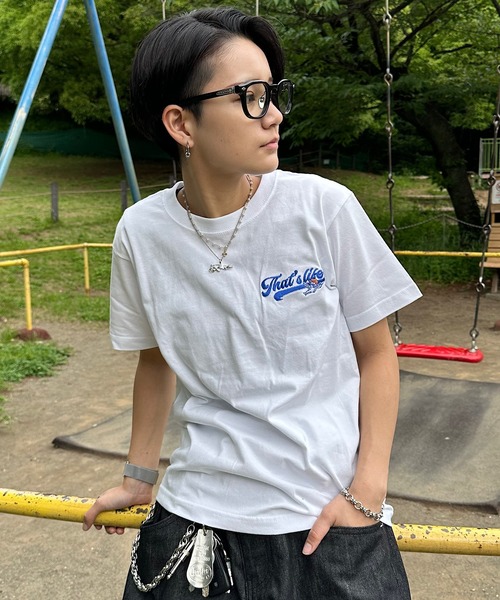 That's life tシャツ HEAVY WEIGHT 6.2oz ANGEL LOGO TEE 半袖 Tシャツ
