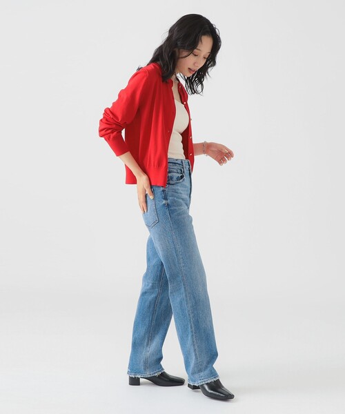 パンツ healthydenim Healthy DENIM:〈ウォッシャブル〉CLOVER ワイド ストレート