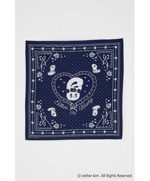 SLY（スライ） スカーフ バンダナ Esther Bunny x SLY BANDANNA