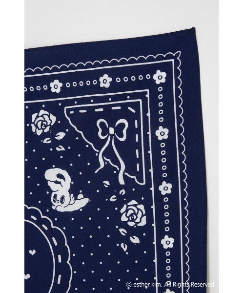 SLY（スライ） スカーフ バンダナ Esther Bunny x SLY BANDANNA