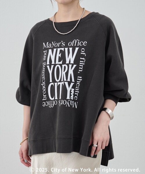 goodrock speed 別注 NYC ロゴ スウェット トレーナー goodrock speed/グッドロックスピード】別注NYCロゴスウェット