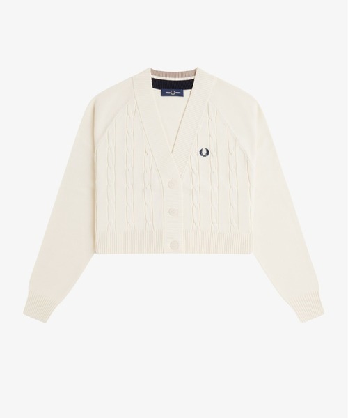 FRED PERRY（フレッドペリー） カーディガン Cable Knit Cardigan