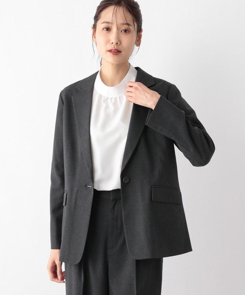 「GLOBAL WORK」 テーラードジャケット SMALL ブラック レディース