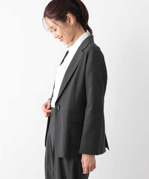 「GLOBAL WORK」 テーラードジャケット SMALL ブラック レディース