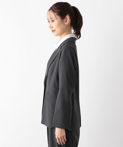 「GLOBAL WORK」 テーラードジャケット SMALL ブラック レディース