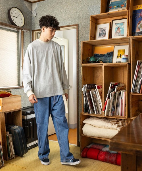 「niko and...」 デニムパンツ LARGE インディゴブルー メンズ
