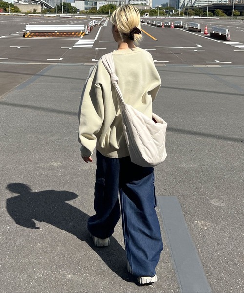 「sedacle」 「pair pair」加工デニムパンツ LARGE インディゴブルー メンズ