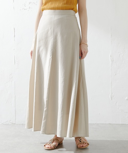 「COLLAGE GALLARDAGALANTE」 フレアスカート 1 ブラウン レディース_画像3