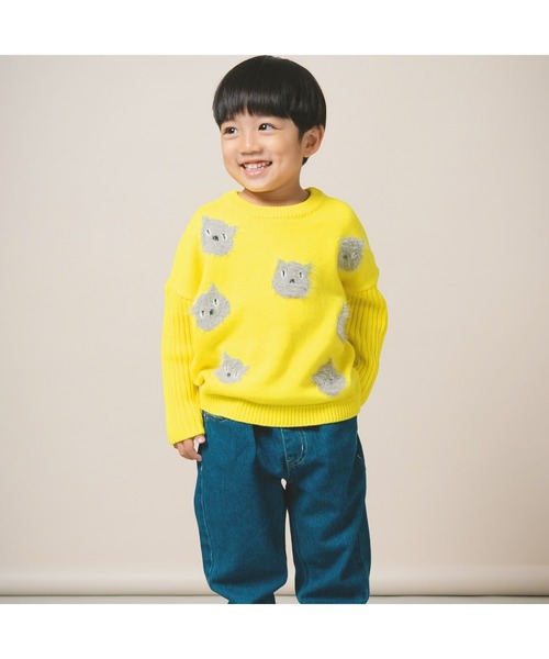 ami amie ネコプルオーバー キッズ 子供服 女の子 : ZOZOTOWN