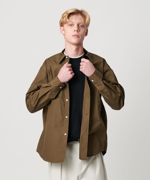 B&Y ユナイテッドアローズ HI-LINE 120/2 ブロードシャツ BEAUTY＆YOUTH UNITED ARROWS シャツ HI-LINE 120/2 ブロード