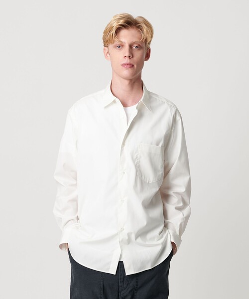 B&Y ユナイテッドアローズ HI-LINE 120/2 ブロードシャツ BEAUTY＆YOUTH UNITED ARROWS シャツ HI-LINE 120/2 ブロード