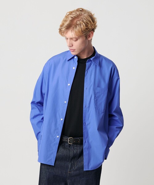 B&Y ユナイテッドアローズ HI-LINE 120/2 ブロードシャツ BEAUTY＆YOUTH UNITED ARROWS シャツ HI-LINE 120/2 ブロード