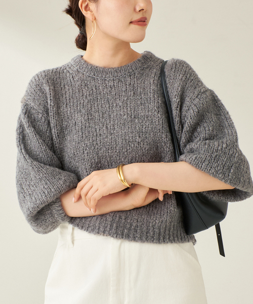 『美品』plage ニット plage（プラージュ） ニット セーター Alpaca mix slit ニット