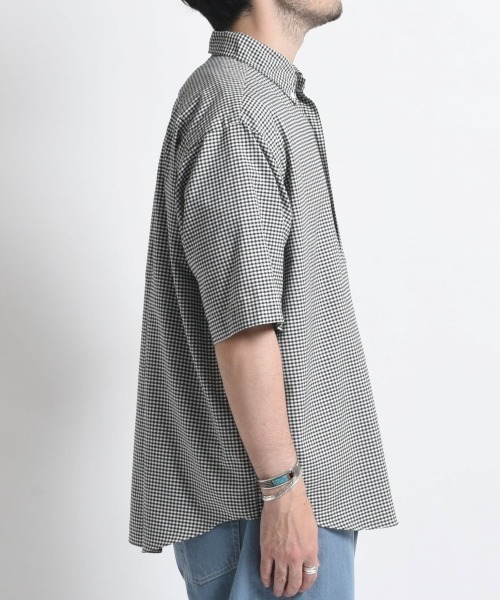 「DANTON」 半袖シャツ 40 ホワイト メンズ_画像2