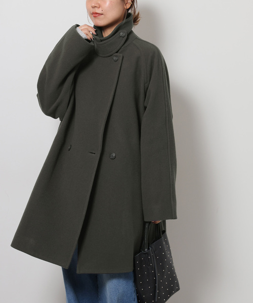 【JOURNAL STANDARD relume】　ダブルAラインコート　M JOURNAL STANDARD relume（ジャーナルスタンダード レリューム