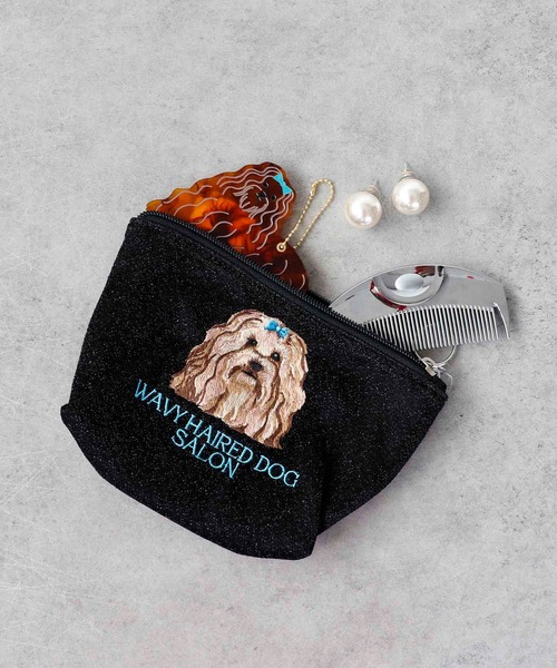 Three Four Time（スリーフォータイム） ポーチ ローカイズラメポーチ