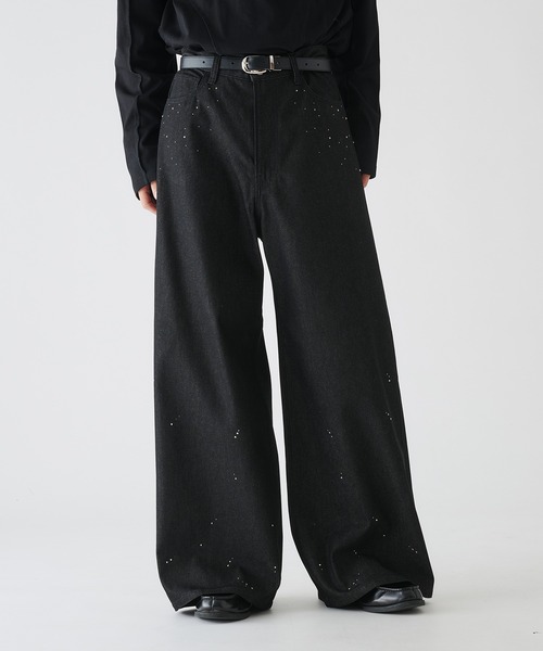 STONE 　デニムパンツ NARUMIYA ONLINE｜ストーンモチーフデニムパンツ | Rakuten Fashion