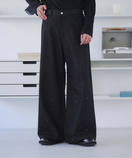 STONE 　デニムパンツ NARUMIYA ONLINE｜ストーンモチーフデニムパンツ | Rakuten Fashion