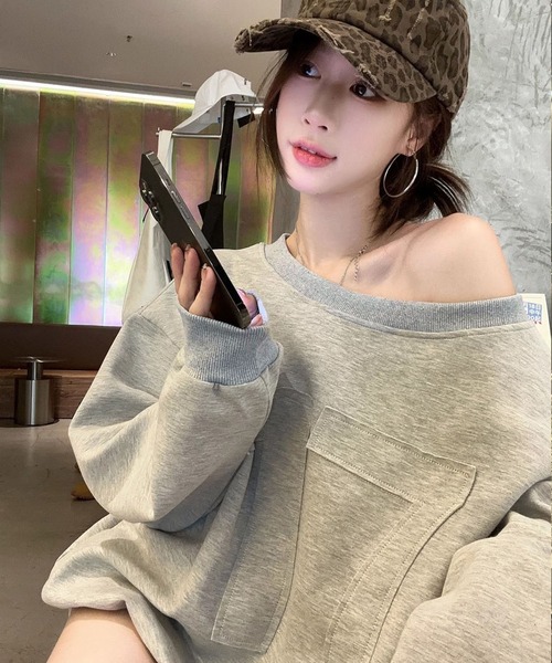 meJane（ミージェーン） セットアップ ナンバー17ワッペントップス