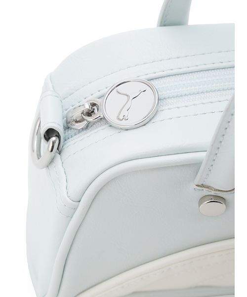 スナイデル SNIDEL PUMA プーマ　水色 2wayショルダーバッグ SNIDEL（スナイデル） ハンドバッグ 「SNIDEL×PUMA」SQUARE MICRO GRIP
