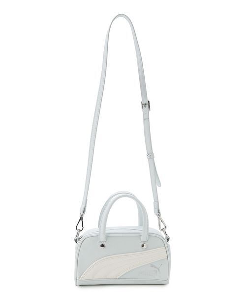 スナイデル SNIDEL PUMA プーマ　水色 2wayショルダーバッグ SNIDEL（スナイデル） ハンドバッグ 「SNIDEL×PUMA」SQUARE MICRO GRIP
