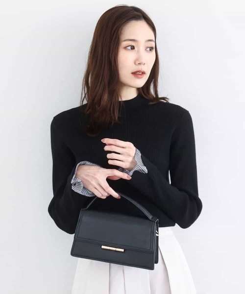 MK MICHEL KLEIN（エムケー ミッシェルクラン） ニット セーター 千鳥