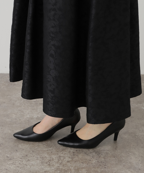 La TOTALITE（ラ トータリテ） スカート タックフレアスカート