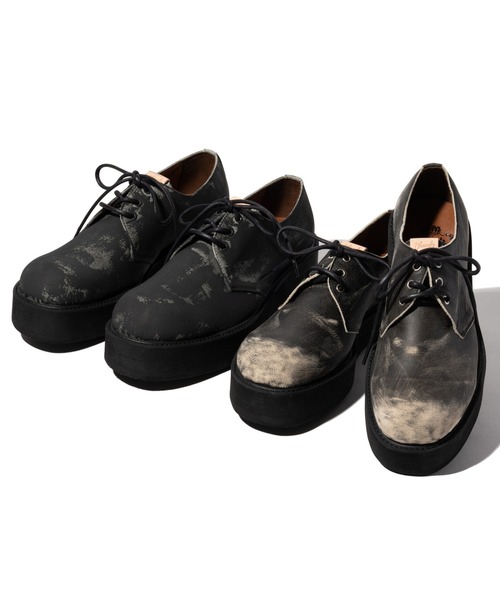 シューズ Aged Three Hole Shoes / エイジドスリーホールシューズ メンズ レディース_3