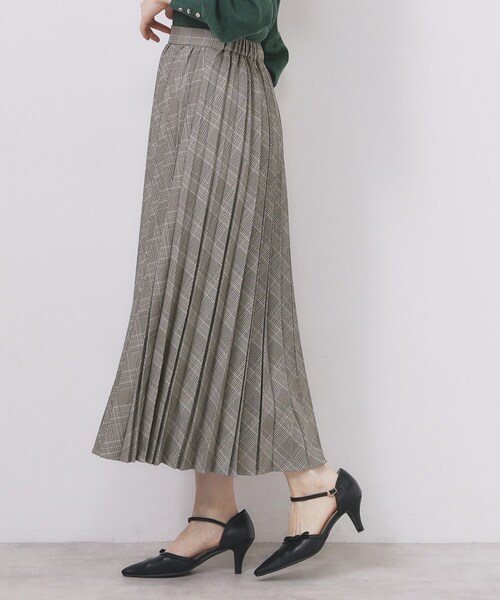 index（インデックス） スカート プリーツスカート「洗濯機OK