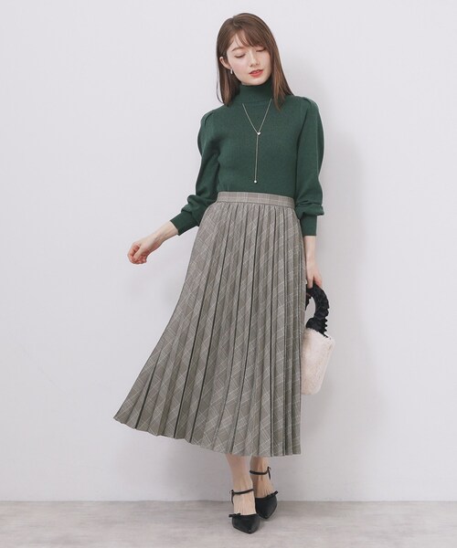 index（インデックス） スカート プリーツスカート「洗濯機OK