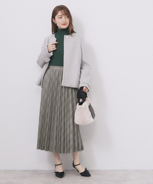 index（インデックス） スカート プリーツスカート「洗濯機OK