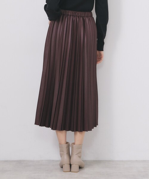 index（インデックス） スカート プリーツスカート「洗濯機OK