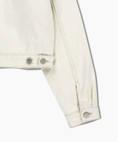 ダウンコート ダウンジャケット W CROP SHEARLING DENIM JACKET レディース_20
