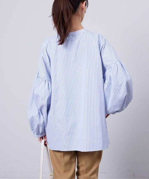 「Chez toi」 長袖ブラウス FREE オフホワイト レディース_画像8