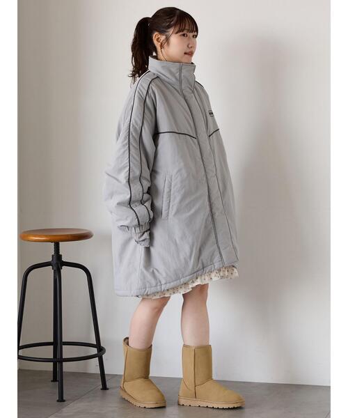 ehka sopo（エヘカソポ） ブルゾン アウター 配色ラインモンスター