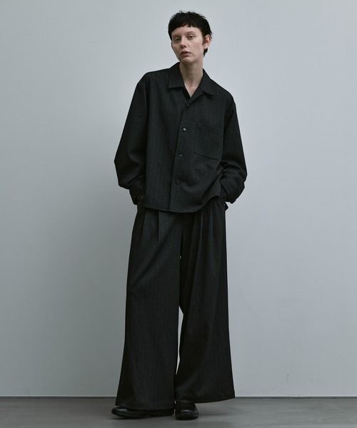 remer ワイドパンツ パンツ LOOSE LAME HERRINGBONE WIDE PT / ルーズ