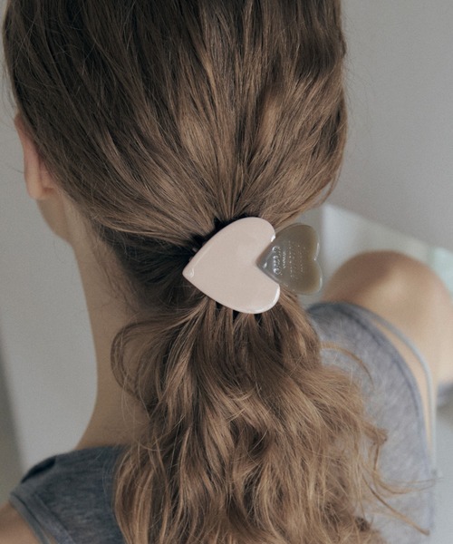GOLDY（ゴールディ） ヘアクリップ ルーカス ハート ID プレート ミニ