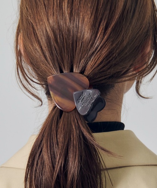 GOLDY（ゴールディ） ヘアクリップ ルーカス ハート ID プレート ミニ