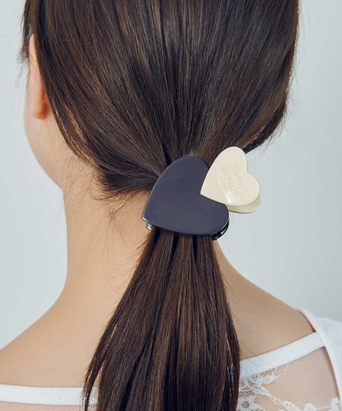 GOLDY（ゴールディ） ヘアクリップ ルーカス ハート ID プレート ミニ