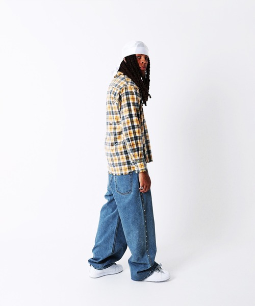 AFB（エーエフビー） シャツ SPANGLE SHIRTS メンズ : ZOZOTOWN Yahoo