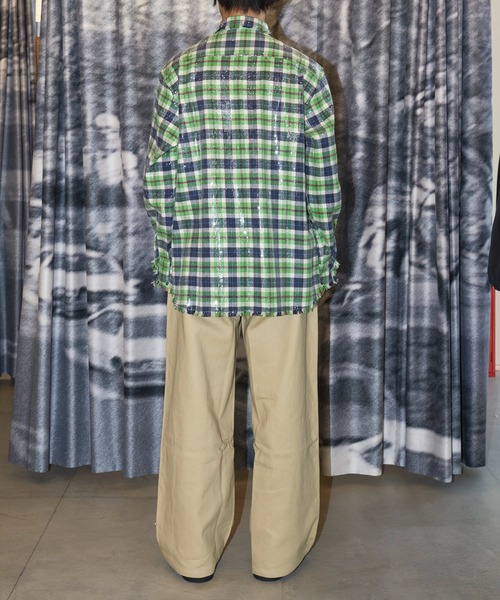 AFB（エーエフビー） シャツ SPANGLE SHIRTS メンズ : ZOZOTOWN Yahoo